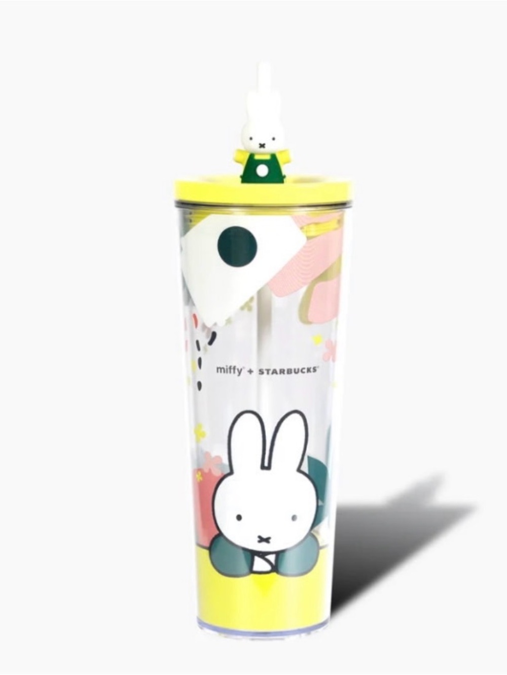NIB Miffy x Starbucks Cold Cup 24 Oz